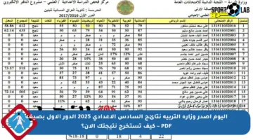 اليوم اصدر وزارة التربية نتائج السادس الإعدادي 2025 الدور الأول بصيغة PDF – كيف تستخرج نتيجتك الآن؟